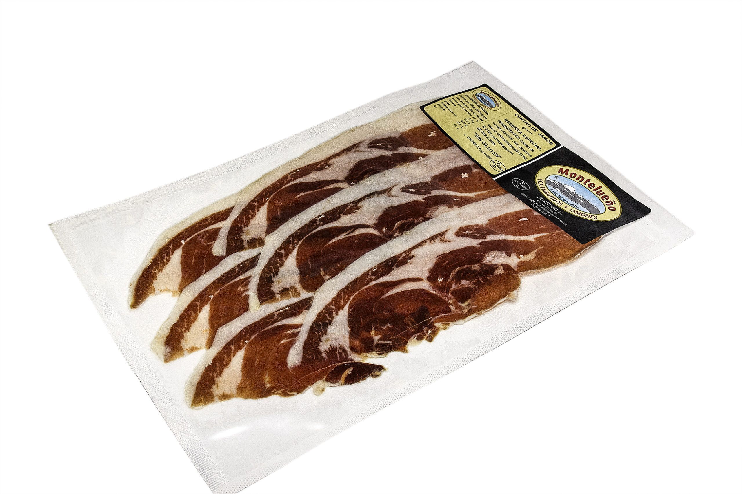 Centro de jamon iberico al corte